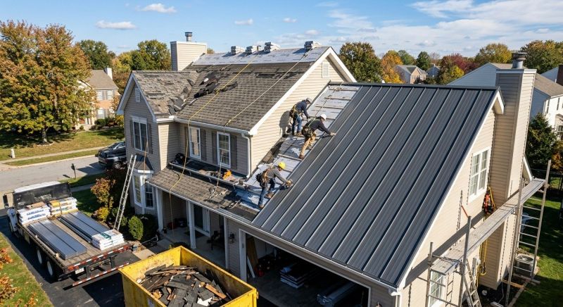 Aluminum Roof Replacement in Denver, CO