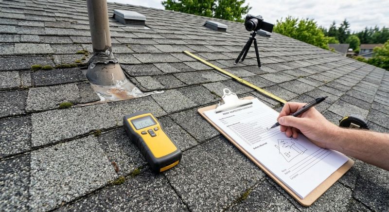 Asphalt Roof Inspection in Evergreen, CO