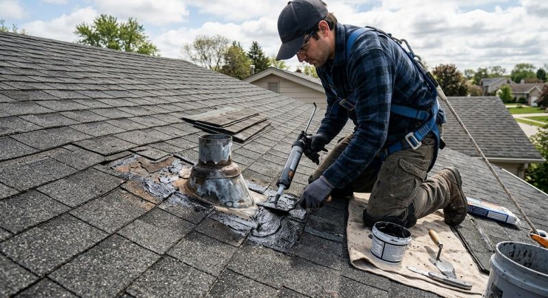 Asphalt Roof Leak Repair in Conifer, CO