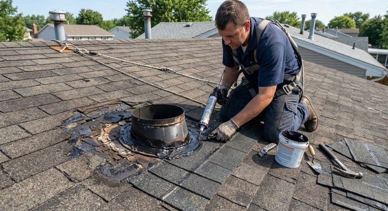 Asphalt Roof Leak Repair in Evergreen, CO