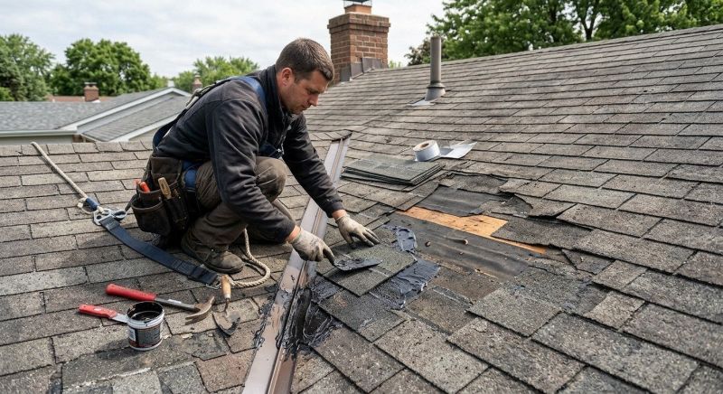 Asphalt Roof Leak Repair in Evergreen, CO