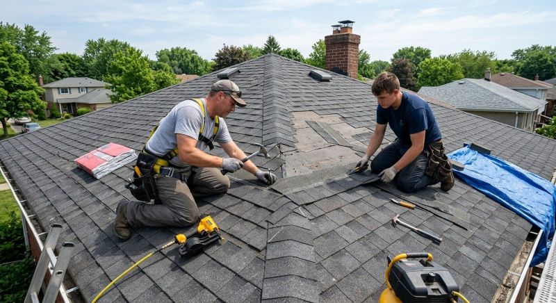 Asphalt Roof Repair in Evergreen, CO