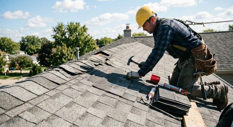 Asphalt Roof Repair in Wheat Ridge, CO