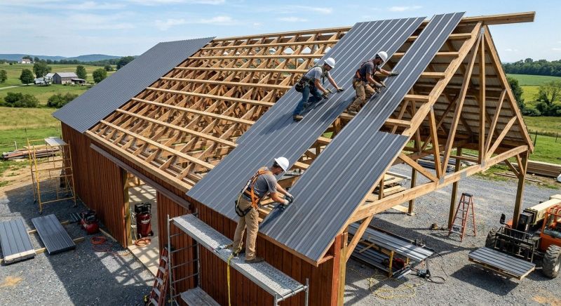 Barn Roof Construction in Golden, CO