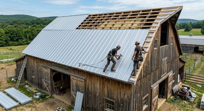 Barn Roof Construction in Golden, CO