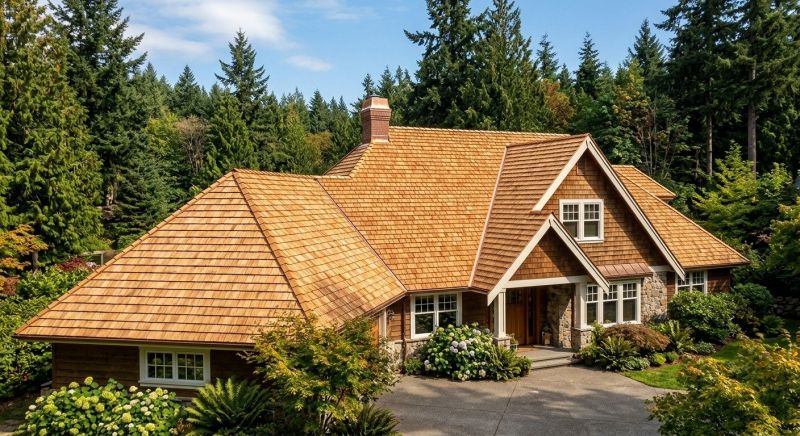 Cedar Roof Installation in Boulder, CO