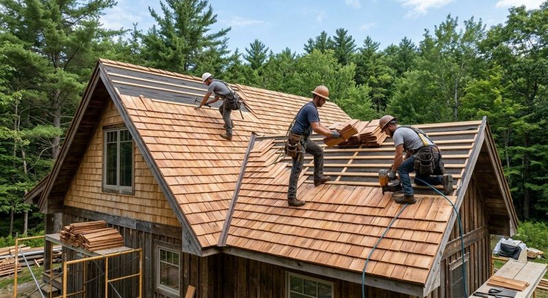 Cedar Roof Installation in Clear Creek County, CO