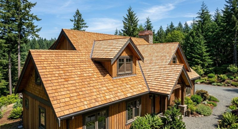 Cedar Roof Installation in Clear Creek County, CO