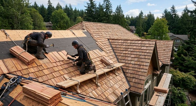 Cedar Roof Installation in Gilpin County, CO