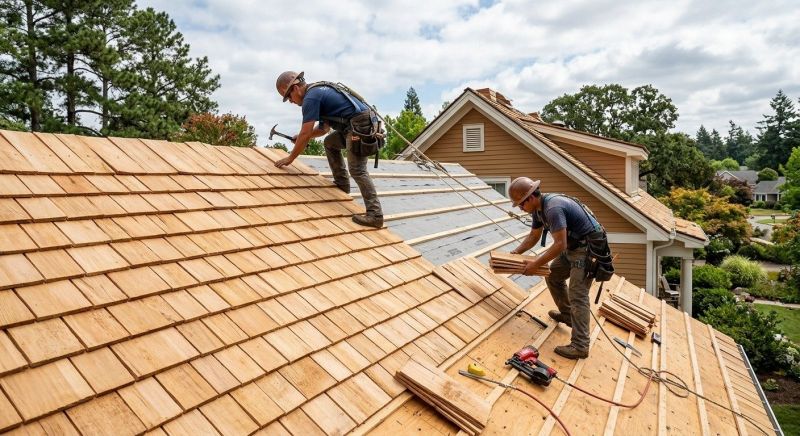 Cedar Roof Installation in Park County, CO