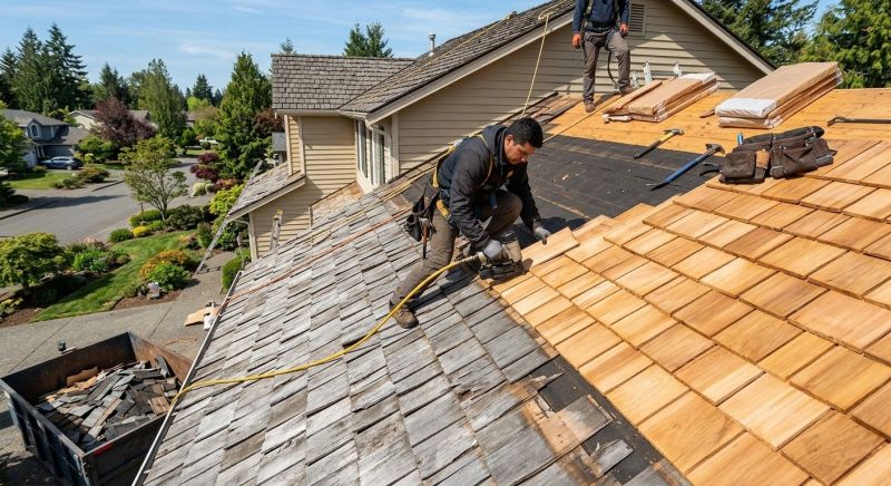Cedar Roof Replacement in Wheat Ridge, CO