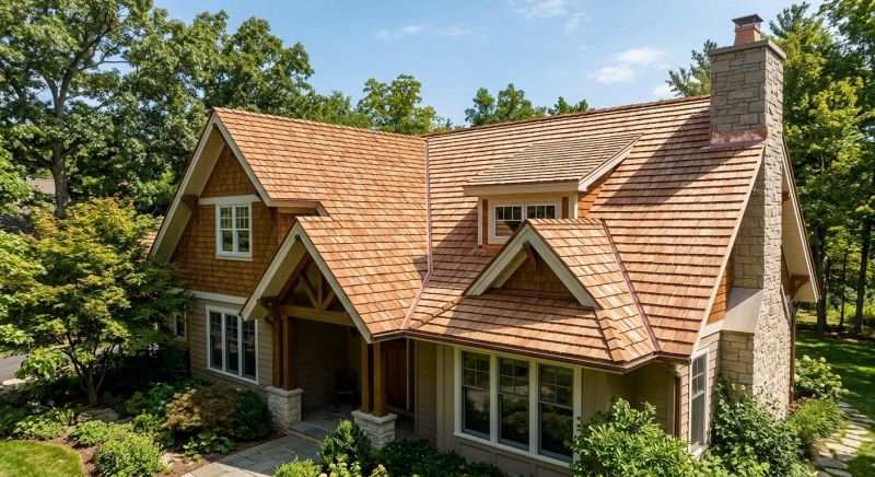 Cedar Shake Roof Construction in Clear Creek County, CO