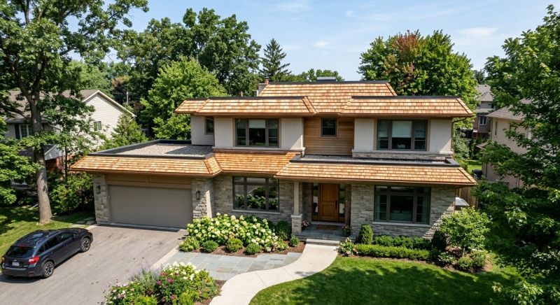 Cedar Shake Roof Construction in Indian Hills, CO