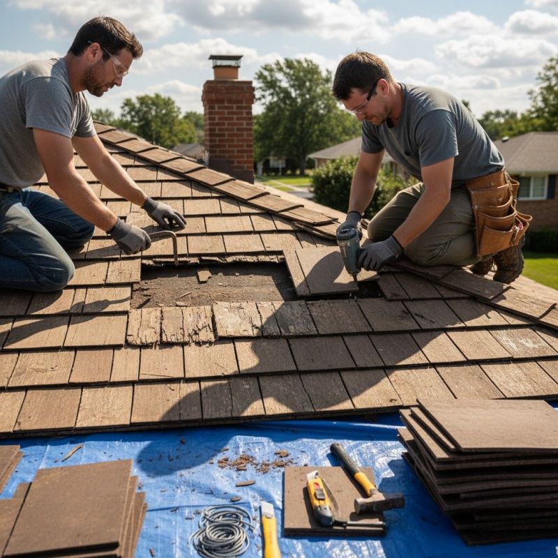 Cedar Shake Roof Repair in Boulder, CO