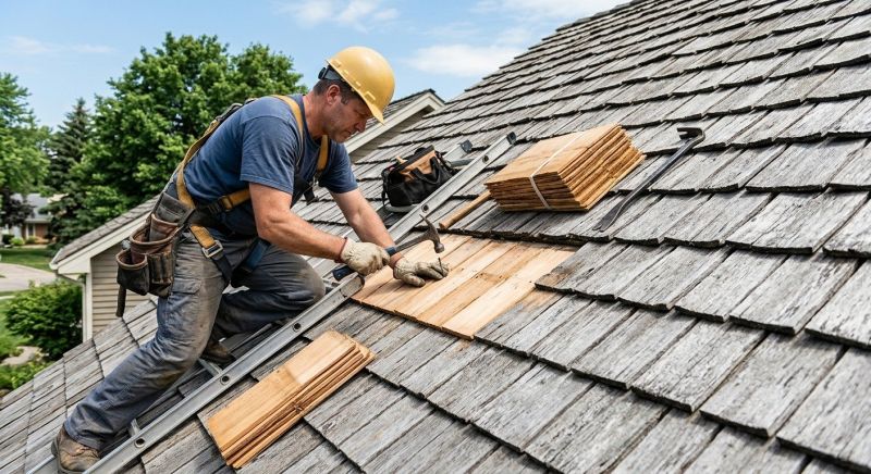 Cedar Shake Roof Repair in Westminster, CO