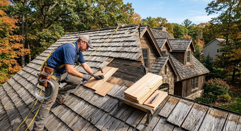 Cedar Shingles Repair in Indian Hills, CO