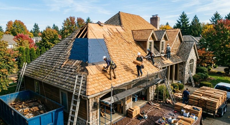 Cedar Shingles Replacement in Boulder, CO