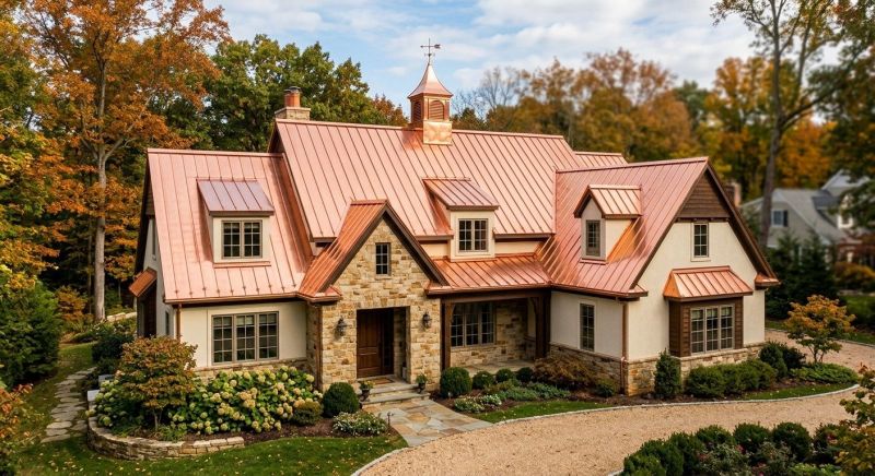Copper Roof Repair in Golden, CO