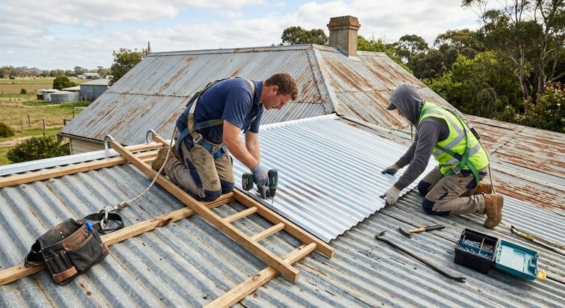 Corrugated Roof Repair in Aurora, CO