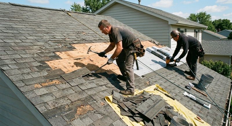 Damaged Roof Repair in Aurora, CO