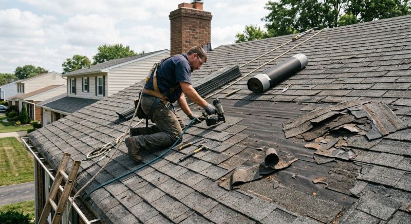 Damaged Roof Repair in Lafayette, CO