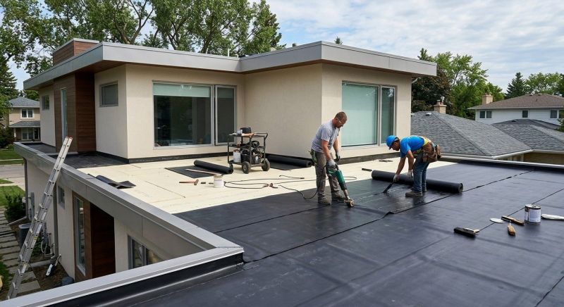 Flat Roof Installation in Aurora, CO