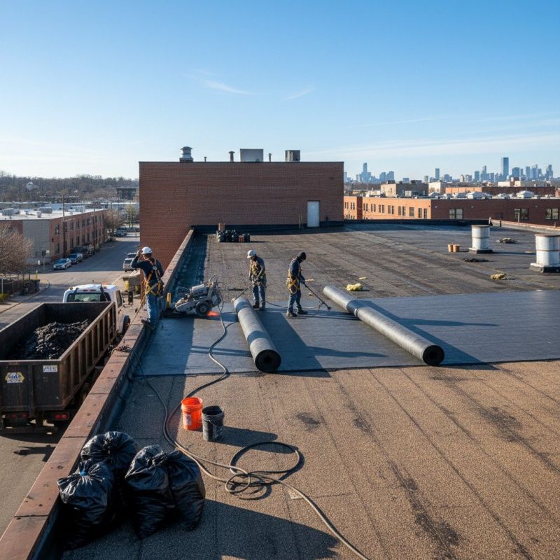 Flat Roof Replacement in Aurora, CO