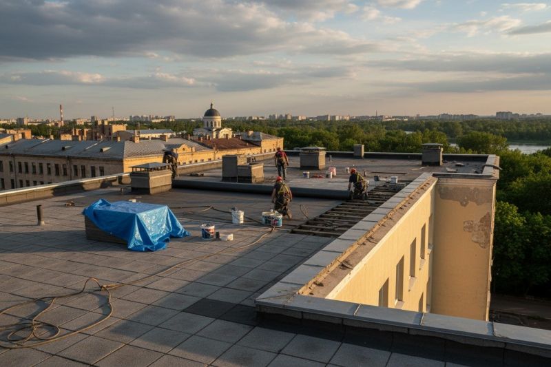 Flat Roof Replacement in Littleton, CO