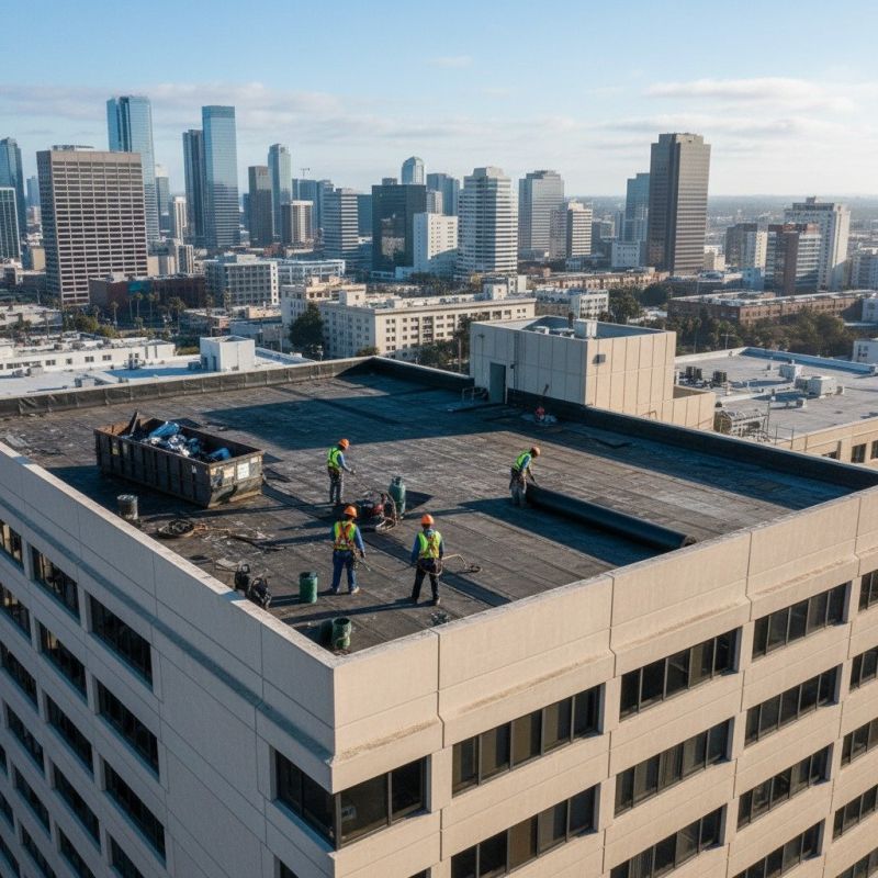 Flat Roof Replacement in Park County, CO