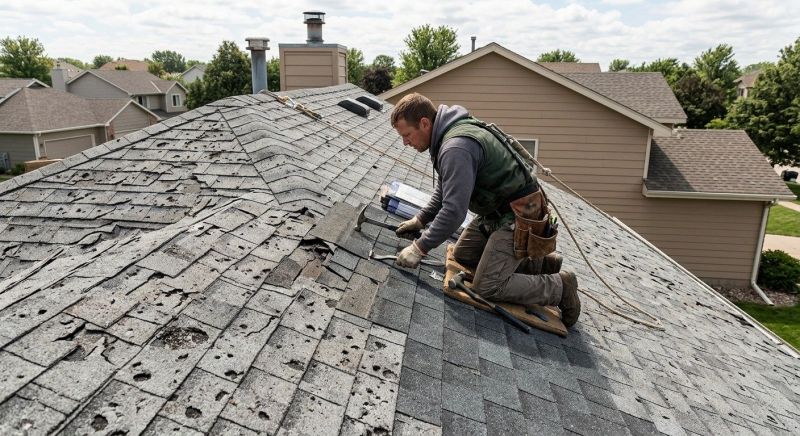 Hail Damage Roof Repair in Golden, CO