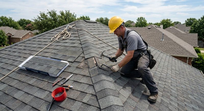 Hip Roof Shingle Repair in Golden, CO