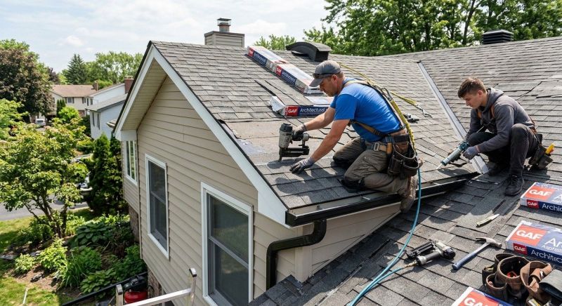 Hip Roof Shingle Replacement in Golden, CO