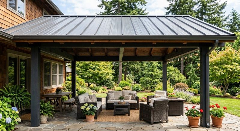 Metal Patio Roof Repair in Golden, CO