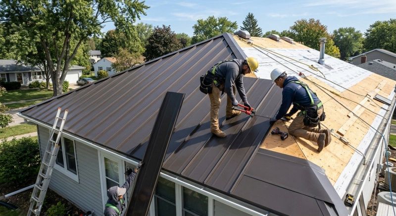 Metal Roof Installation in Aurora, CO