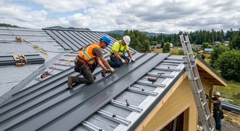Metal Roof Installation in Evergreen, CO