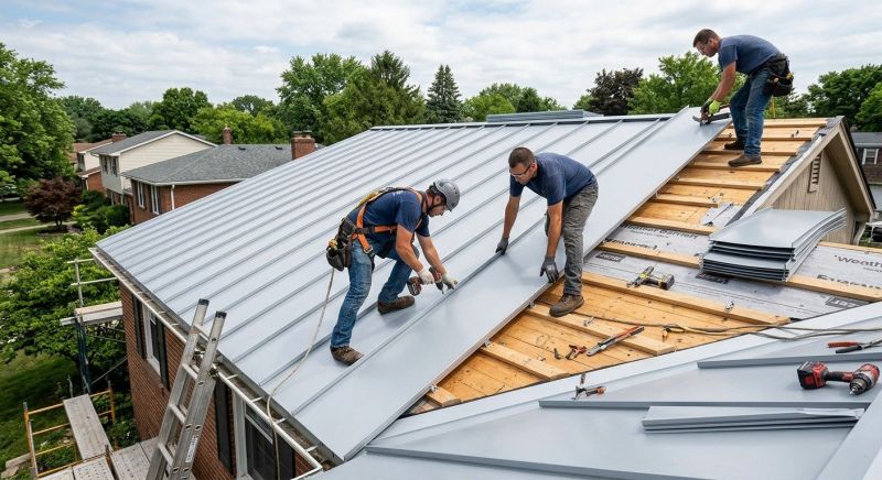 Metal Roof Installation in Lafayette, CO