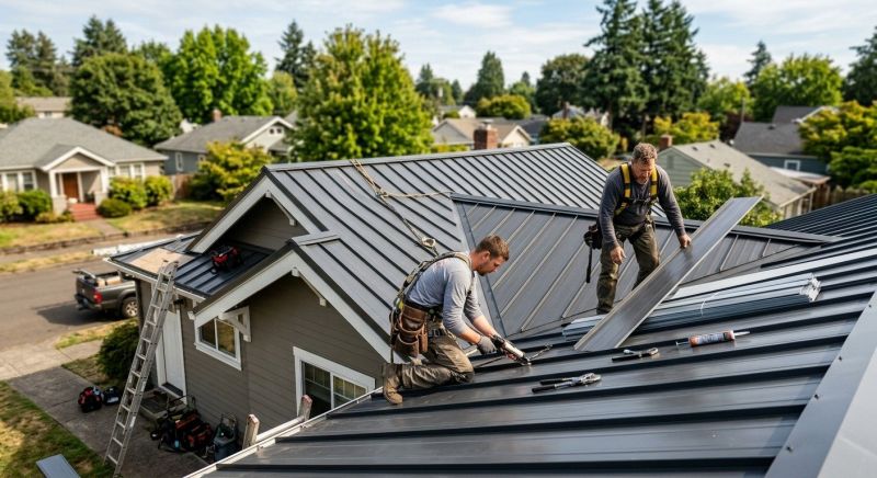 Metal Roof Repair in Bailey, CO