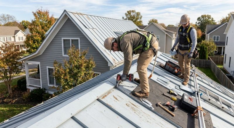 Metal Roof Repair in Denver County, CO