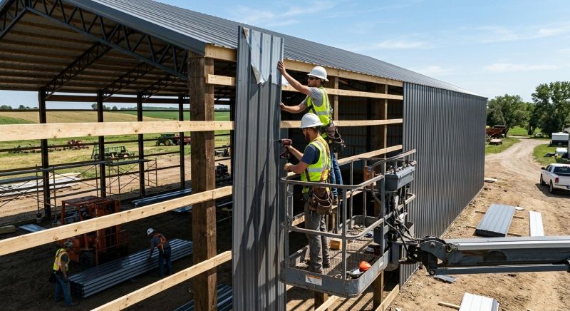 Pole Barn Roof Repair in Conifer, CO