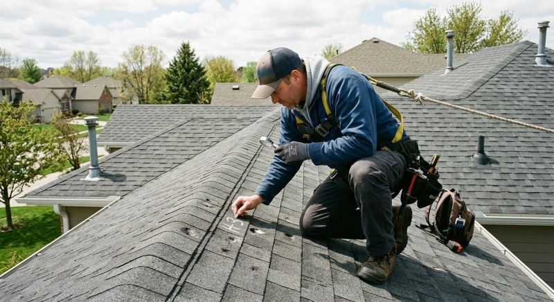 Roof Damage Inspection in Broomfield, CO
