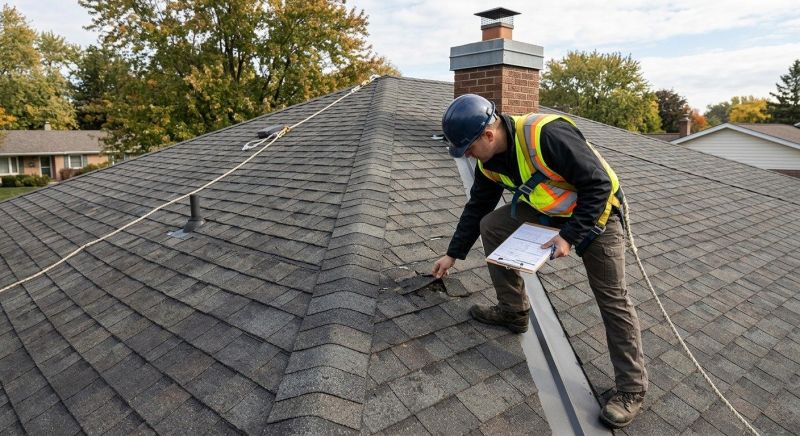 Roof Damage Inspection in Commerce City, CO