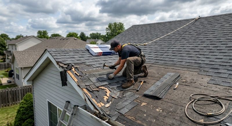 Roof Damage Restoration in Evergreen, CO