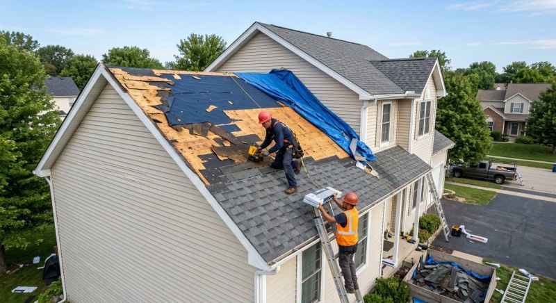 Roof Damage Restoration in Wheat Ridge, CO