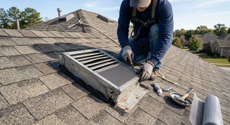 Roof Vent Flashing Repair in Golden, CO
