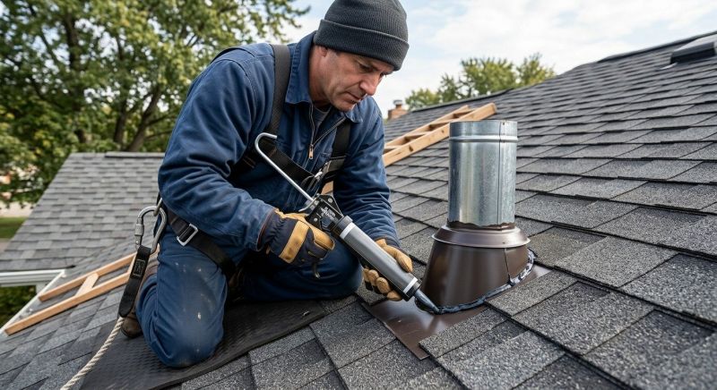 Roof Vent Flashing Repair in Golden, CO