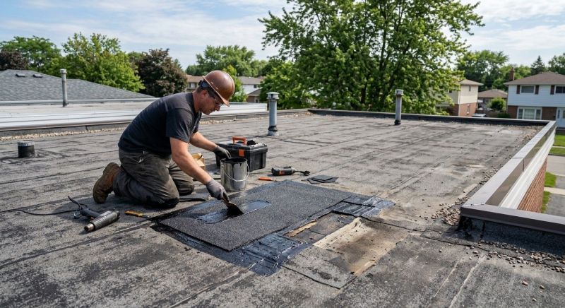 Rubber Roof Repair in Evergreen, CO