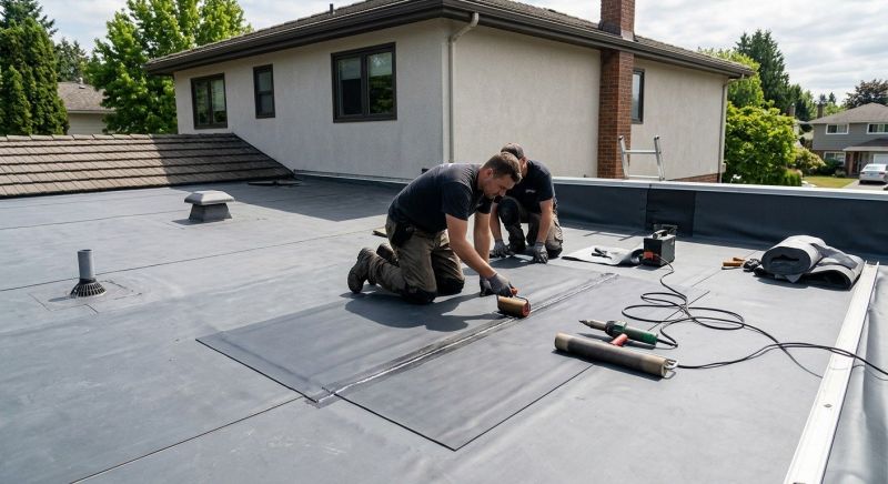 Rubber Roof Repair in Littleton, CO