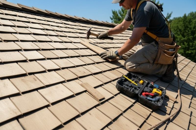 Shake Shingle Repair in Commerce City, CO