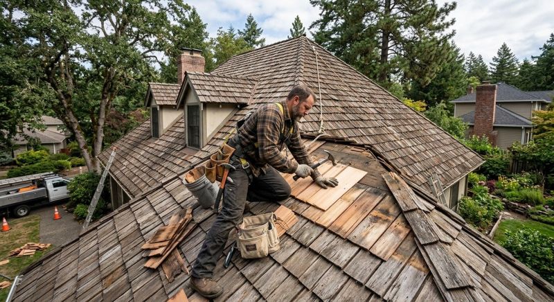 Shake Shingle Repair in Park County, CO