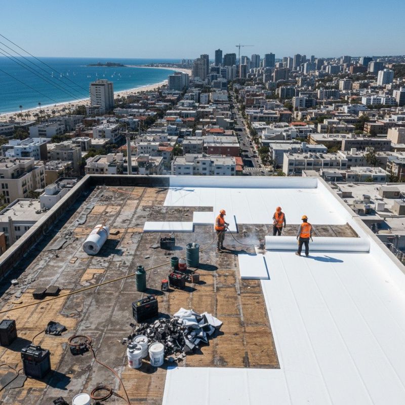 Single Ply Roof Replacement in Adams County, CO